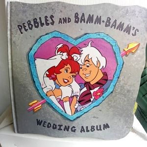 Vintage Flintstones Bam bam and pebbles album